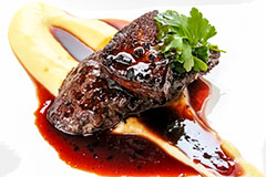 道産牛ヒレ肉とフォアグラのロッシーニ風